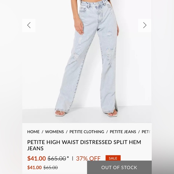 High Waisted Mom Jeans - NWT - Picture 3 of 9